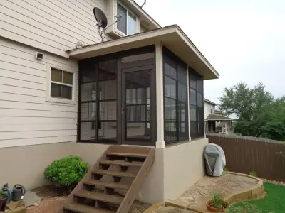 Austin Porch Enclosure (Koho) by Sunspace Texas, LLC