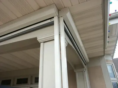 Retractable Sun Mesh for Porch — Deck Building & Repair project by Minnesota Screens