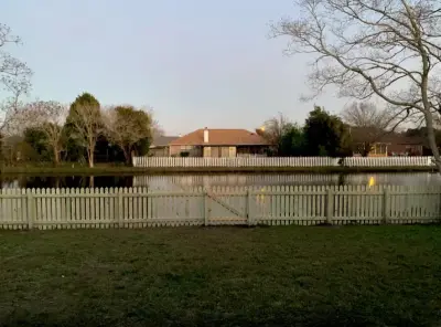 Confidential Barrier — Deck Building & Repair project by Blue Water Construction & Landscaping Inc.