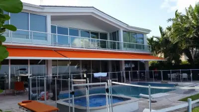 Miami Beach Private Home by RetractableAwnings.com Inc.