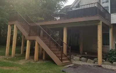Promontory Tailored Deck Construction — Deck Building & Repair project by Lunar Decks