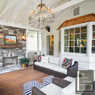 Enclosed Patio, Carport, and Vinyl Railings by The Porch Company