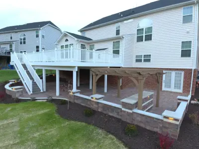Ravi's Outdoor Space — Deck Building & Repair project by Alumni Landscaping LLC