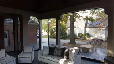 Loch Lloyd Motorized Screen Installation in Missouri — Deck Building & Repair project by ScreenWarehouse USA