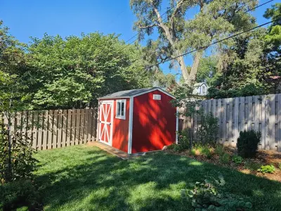 Crimson Gumball Oasis — Deck Building & Repair project by Tuff Shed Omaha