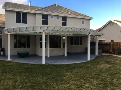 Reno Outdoor Patio Canopy Design — Deck Building & Repair project by Sierra Nevada Builders