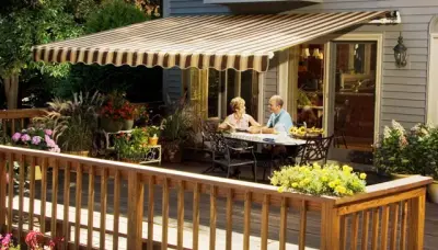 Extendable Canopies — Deck Building & Repair project by Total Home Solutions