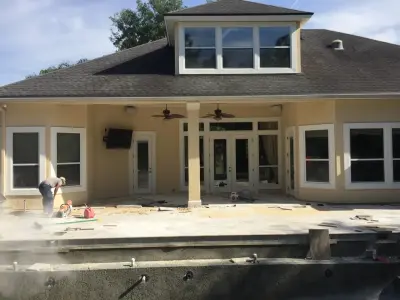 Retractable Awnings - Residential Project at Plantation Estates — Deck Building & Repair project by First Coast Shade