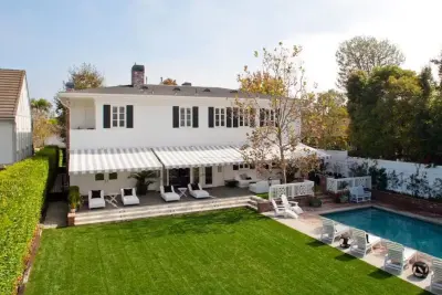 Pacific Palisades Patio Retractable Awning in Los Angeles — Deck Building & Repair project by Alpha Productions, Inc.