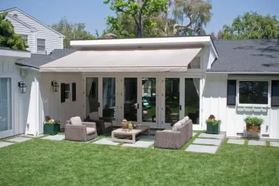 Brentwood Retractable Awnings in Los Angeles — Deck Building & Repair project by Alpha Productions, Inc.