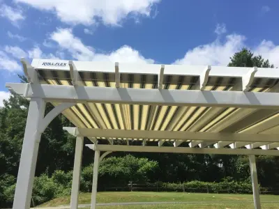 Roll-Flex Retractable Pergola Canopies - Carpentry & Woodworking in Canaan, CT