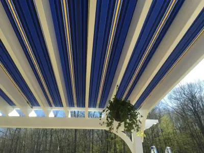 Roll-Flex Retractable Pergola Canopies - Carpentry & Woodworking in Canaan, CT