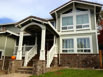 Rincon Valley Traditional Exterior in Santa Rosa — Deck Building & Repair project by Design By Dean Construction