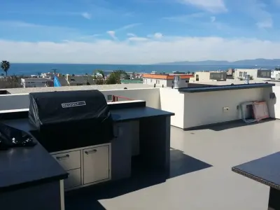 Skyline BBQ Oasis by L.A. Custom Grill Islands