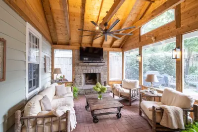 Charming Outdoor Enclosure by The Porch Company