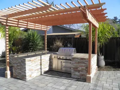 Pergola Design and Build in San Jose CA — Deck Building & Repair project by Johnson Patios