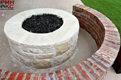 Firepits — Landscape Construction project by PMH Construction LLC. in Edmond