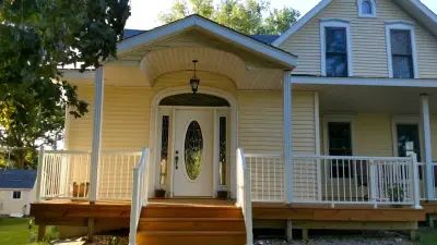 Schmidt - Handrail Initiative — Deck Building & Repair project by Williams Aluminum Railing