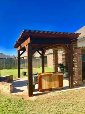 Pergolas/Pavilions — Landscape Construction project by PMH Construction LLC. in Edmond