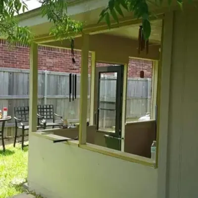 Enclosed porch — Deck Building & Repair project by TB Deck & Fence Repair And Powerwashing