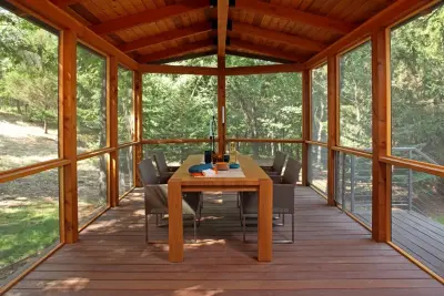 ENCLOSED PATIO — Deck Building & Repair project by ACA Porch & Deck Builders
