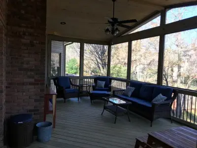 North Highlands Screened Porch and Deck Project by Archadeck Of Birmingham