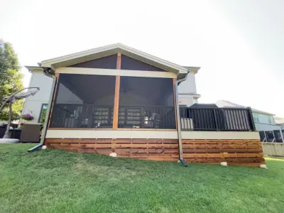 Shawnee, Kansas Screened Porch by DW Elite Decks