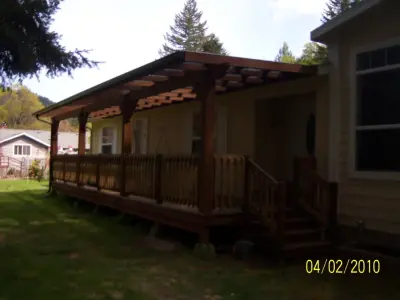 Outdoor Canopy Designs — Deck Building & Repair project by T & J Woodworks, Inc.
