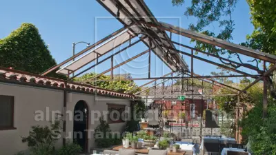 Retractable Awning for Horizontal or Angled Pergola Applications — Deck Building & Repair project by Alpha Productions, Inc.