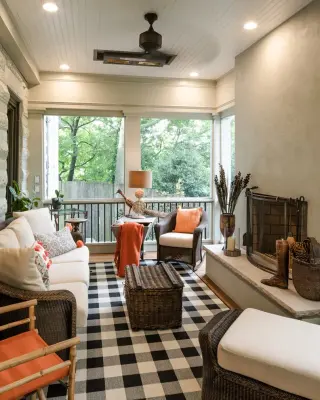 Compact Porch, Grand Impact by The Porch Company