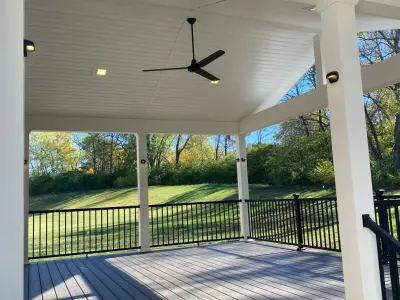 Snowden Enclosed Porch — Deck Building & Repair project by Comfort Zones By Design LLC