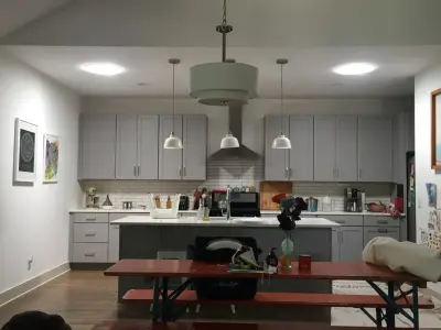 Kitchen Solatube — Deck Building & Repair project by Total Home Solutions