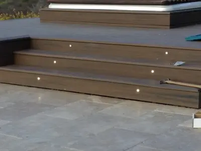 Step and Stair Illumination — Deck Building & Repair project by DecksDirect