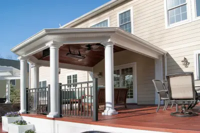Elegant Wealth Outdoors by Deck Remodelers.com
