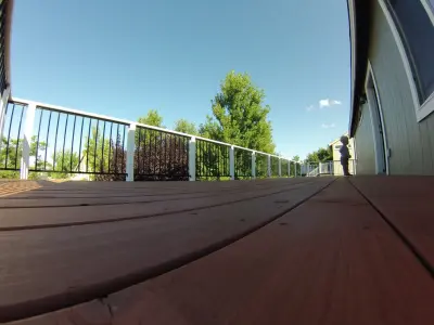 Stable Redwood Deck — Deck Building & Repair project by A Home To Envy, LLC