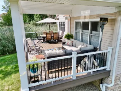 Suburban Retreat: Enhanced Relaxation with DreamDecks — Deck Building & Repair project by DreamDecks Ohio