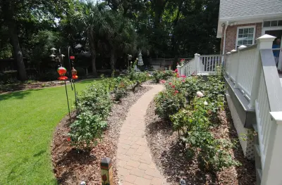 Accessible Rose Garden Deck with Ramp by Deck Daddy's
