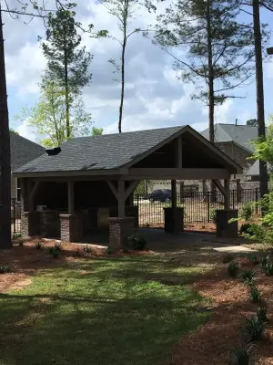 Covered Patio with Outdoor Kitchen in Sumter SC by Archadeck Of Central South Carolina