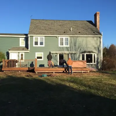Winter-Ready Sunroom Addition by New England Sunrooms & Conservatories, Inc.