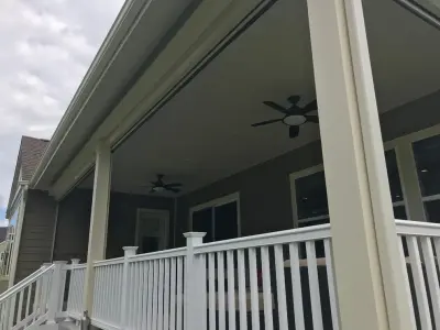 Motorized Surface-Mounted Insect Screen Project — Deck Building & Repair project by Tri-State Retractable Screens