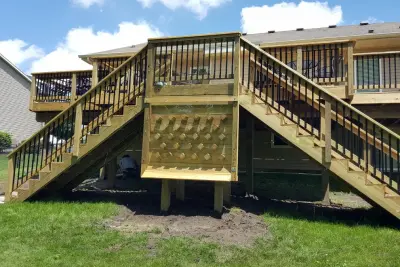 Tennis Ball Plinko Board by Deck & Drive Solutions
