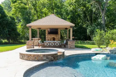 16x18 Classic Pavilion - Mantua NJ — Deck Building & Repair project by Homestead Structures