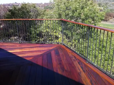 Brazilian Hardwood Decking with Tigerwood by Southern Outdoor Appeal