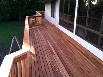 Covington Tigerwood Deck by PCF Construction Group