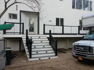 Timbertech Cable Railing System by The Deck Guy