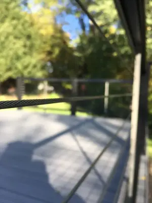 Timbertech decking with cable railing in Ankeny, IA — Deck Building & Repair project by Central Iowa Solutions, LLC West Des Moines, IA