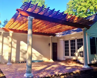 Classic Pergolas — Deck Building & Repair project by Creative Concepts & Design, LLC