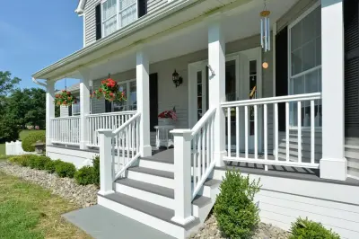 Classic Porch with Azek by Kehoe Kustom, LLC