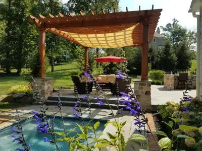 Classic Wooden Pergola — Deck Building & Repair project by Country Lane Gazebos