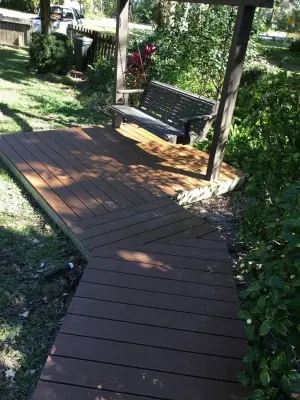 Trex Composite Flooring by Garden Home Spaces